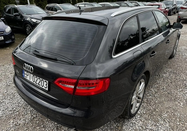 Audi A4 cena 42900 przebieg: 179000, rok produkcji 2012 z Krzepice małe 704